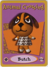Picture of Butch from Animal Crossing Wild World